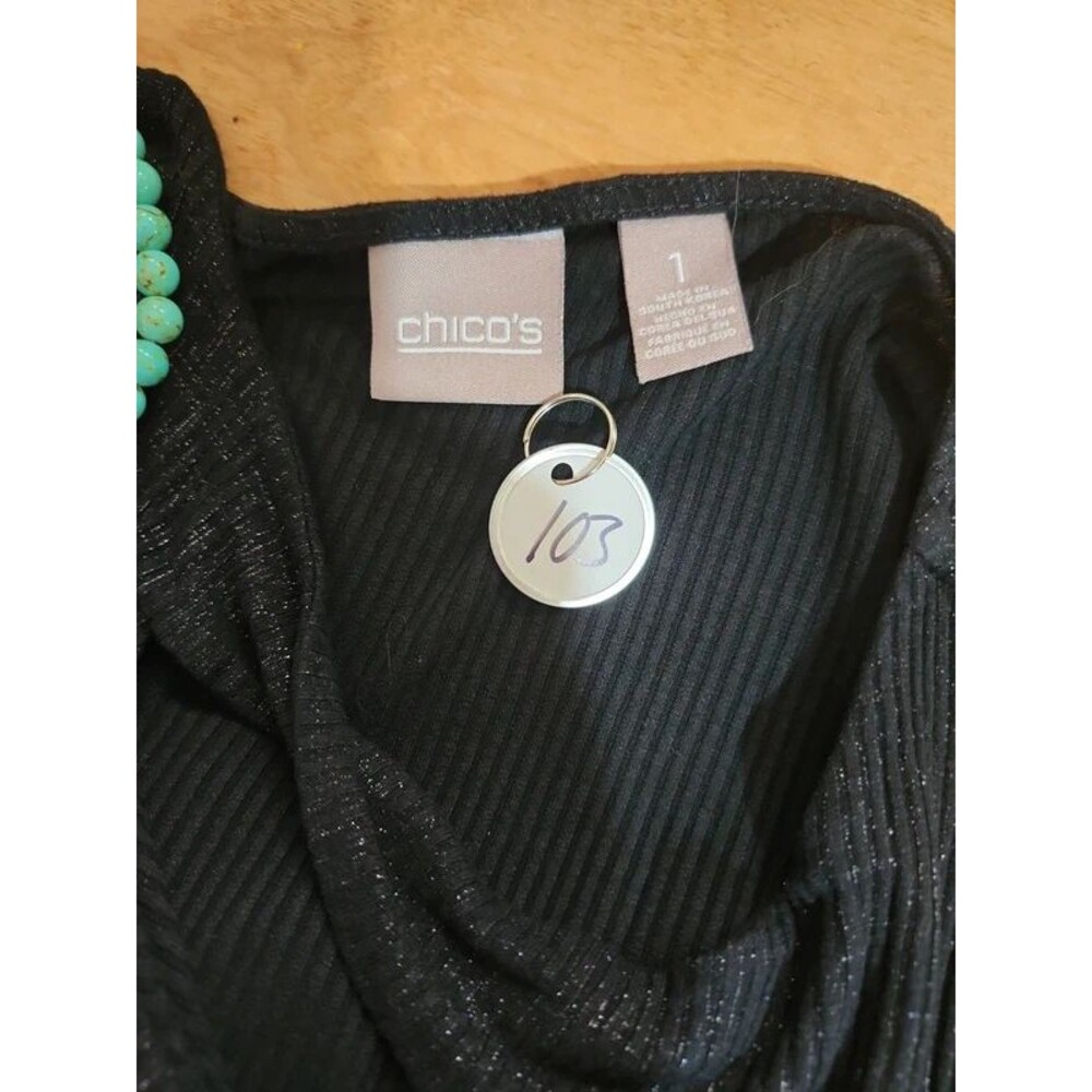 chincos keyhole shimmer top SZ 1 - Picture 6 of 6